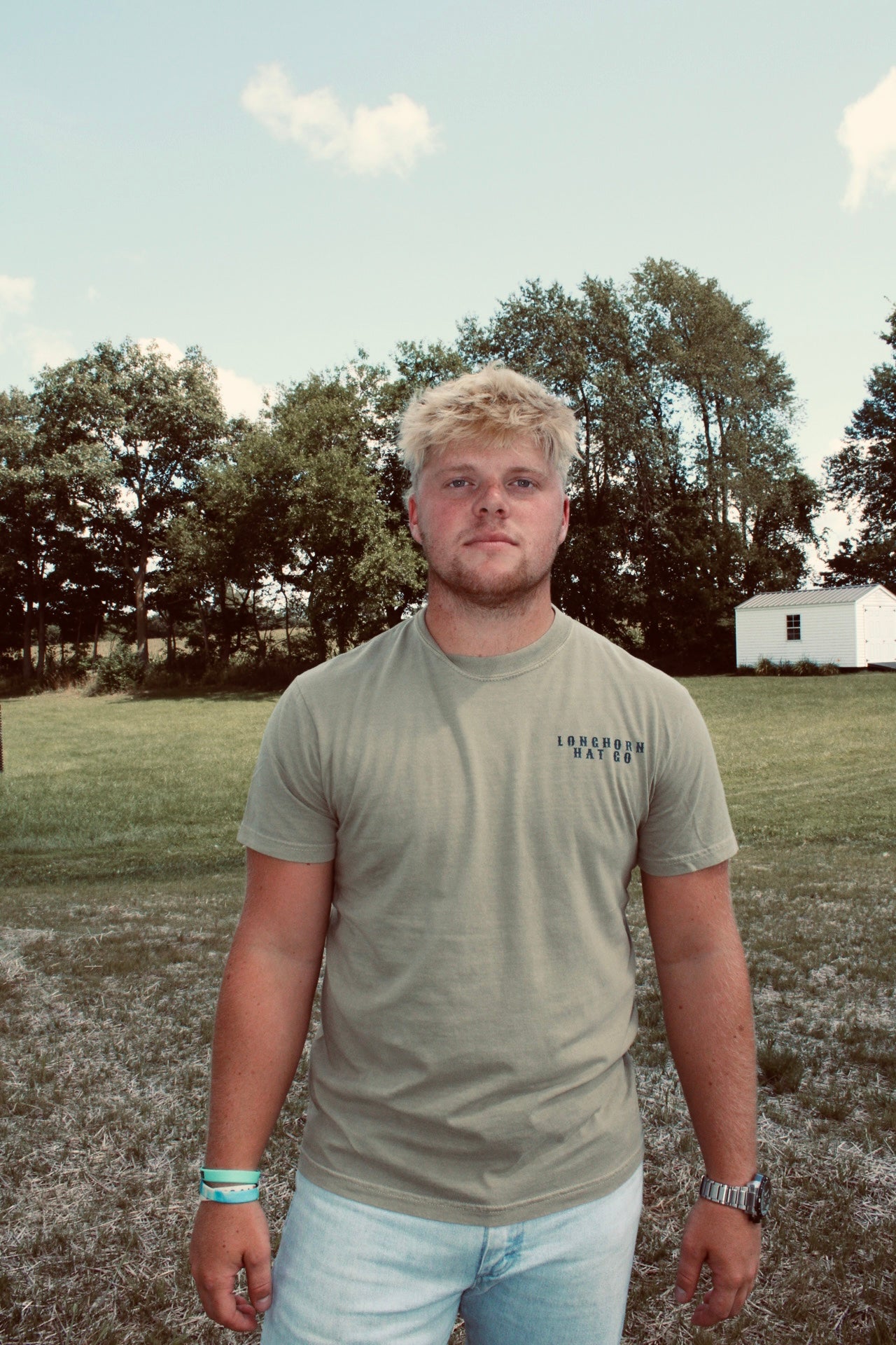 Texas Kakhi Short Sleeve Tee