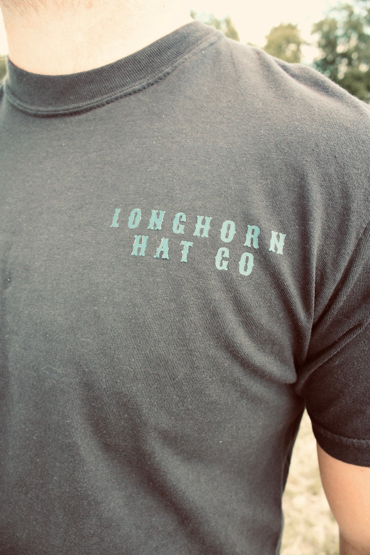 Texas Black Short Sleeve Tee