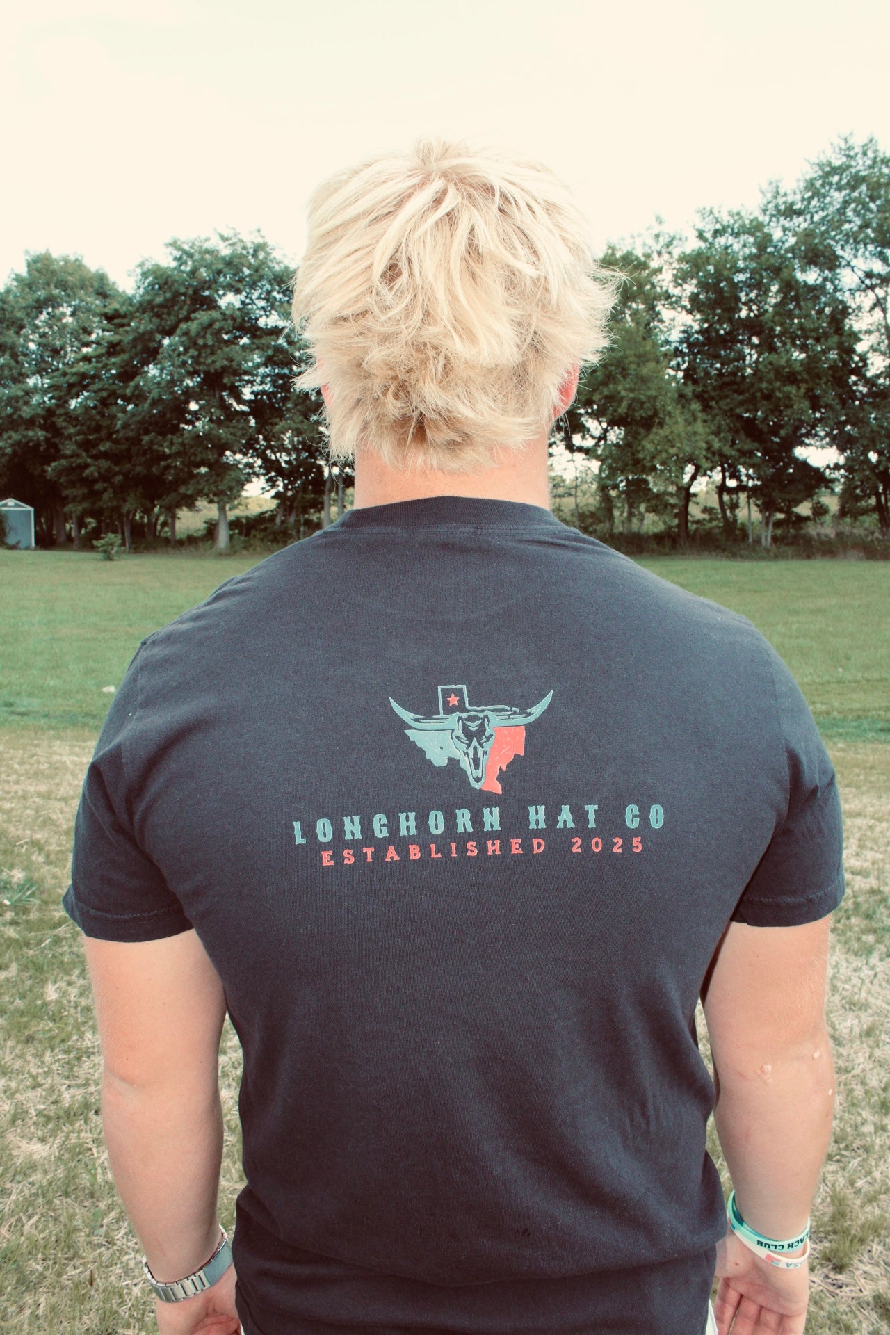 Texas Black Short Sleeve Tee