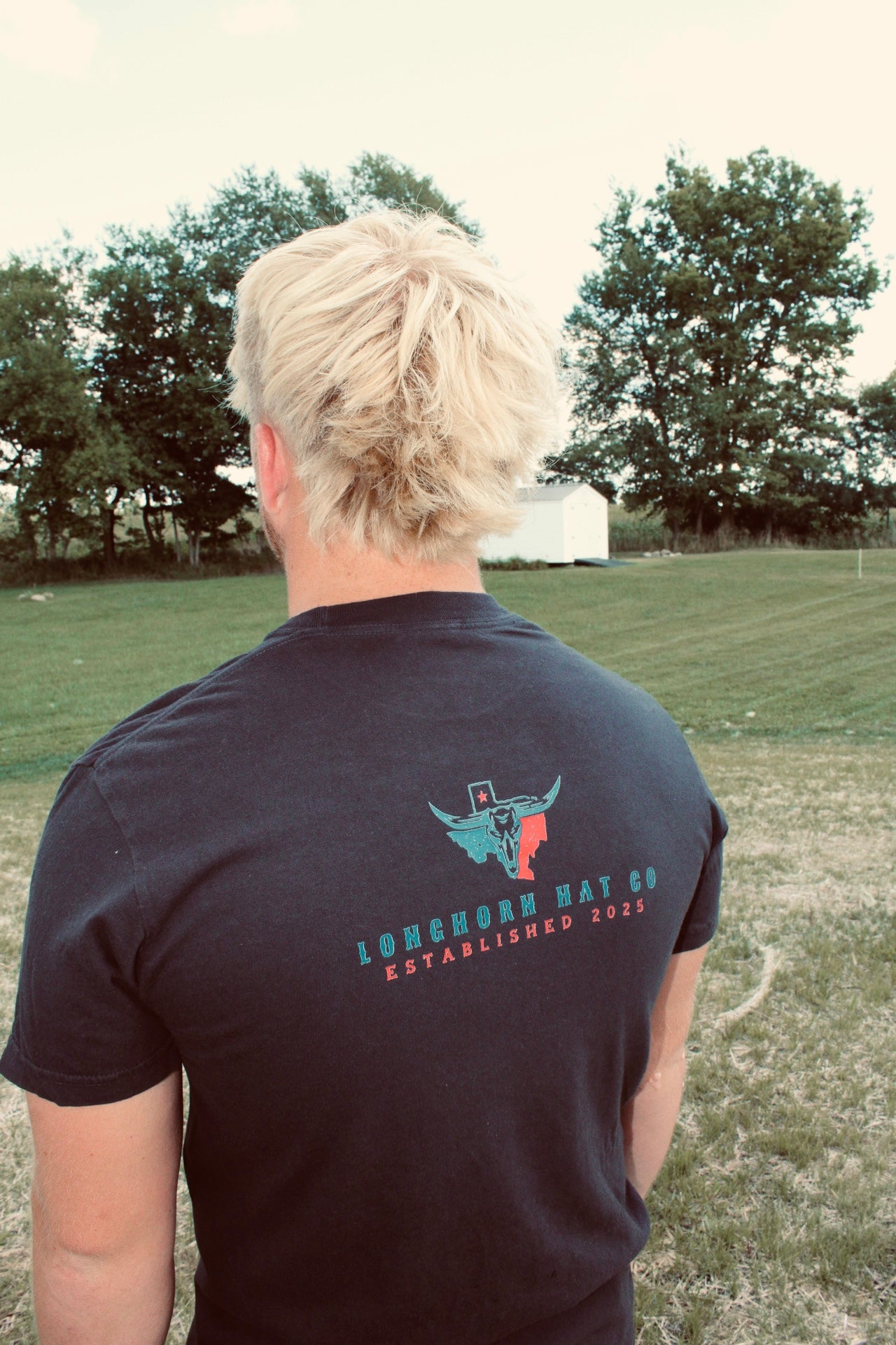 Texas Black Short Sleeve Tee