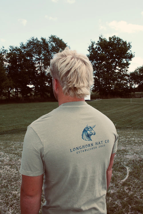 "The Bull" Kakhi Short Sleeve Tee