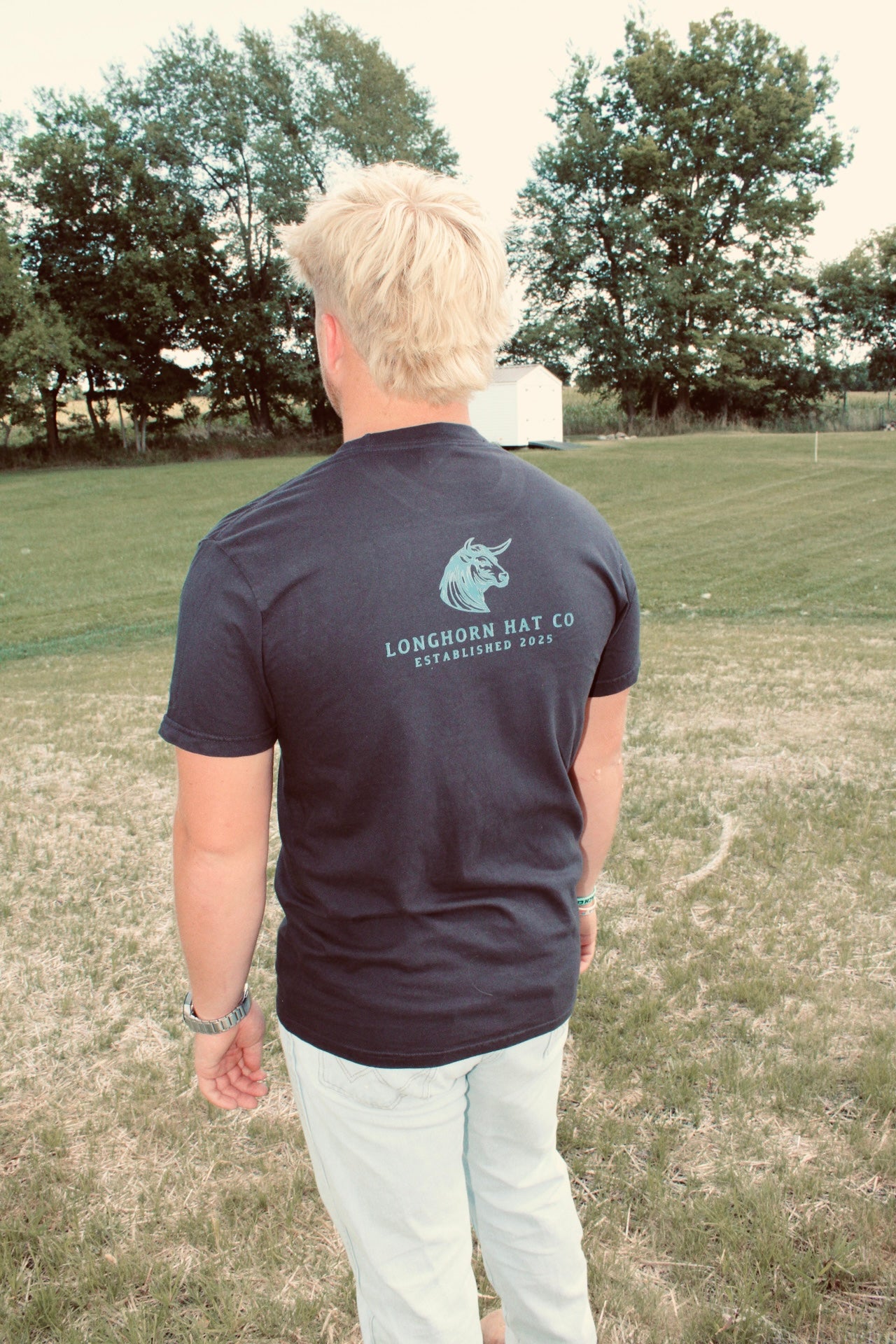 "The Bull" Black Short Sleeve Tee