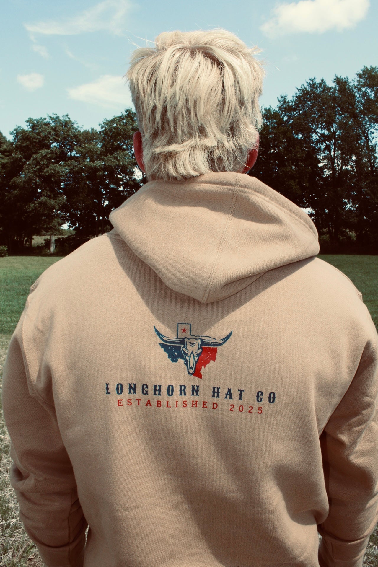 Texas Black Hoodie