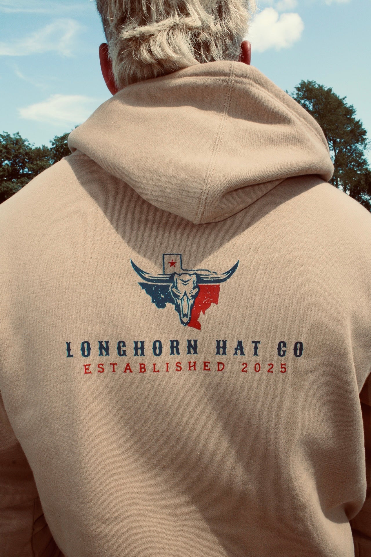 Texas Black Hoodie