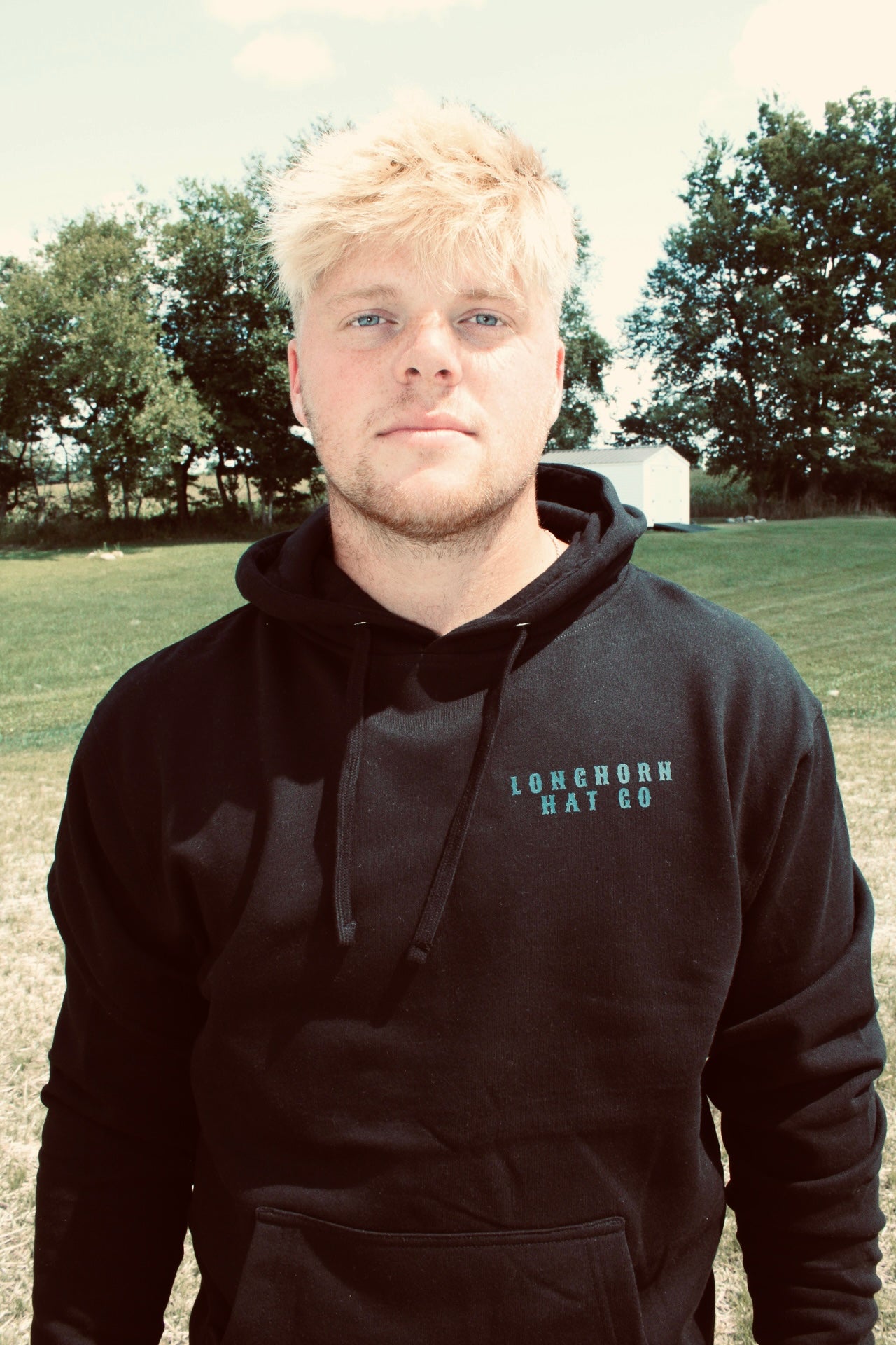 Texas Black Hoodie