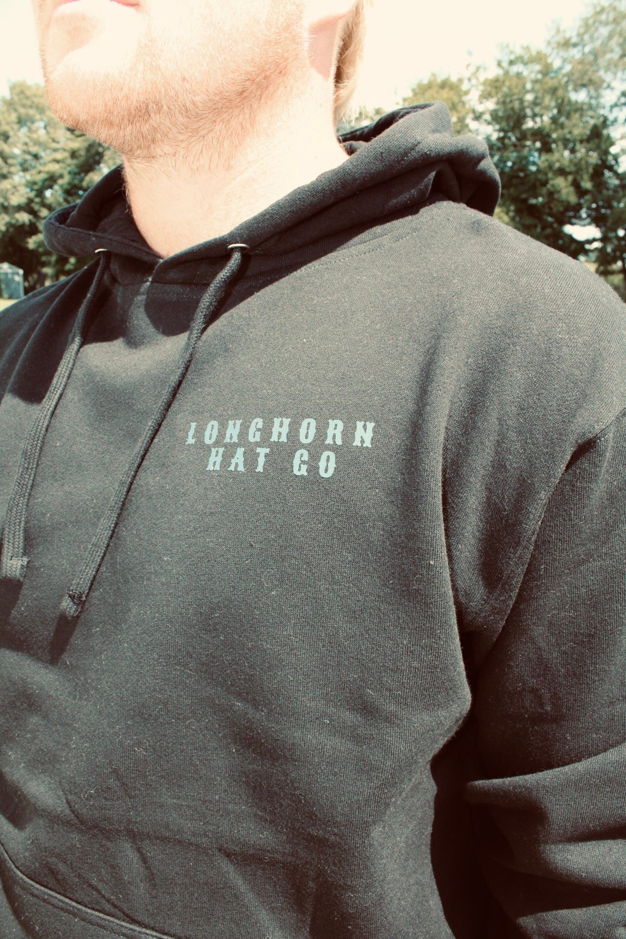 Texas Black Hoodie